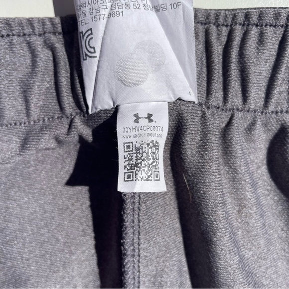 Under Armour athletic shorts play up running workout gray hot pink women medium - Picture 5 of 6